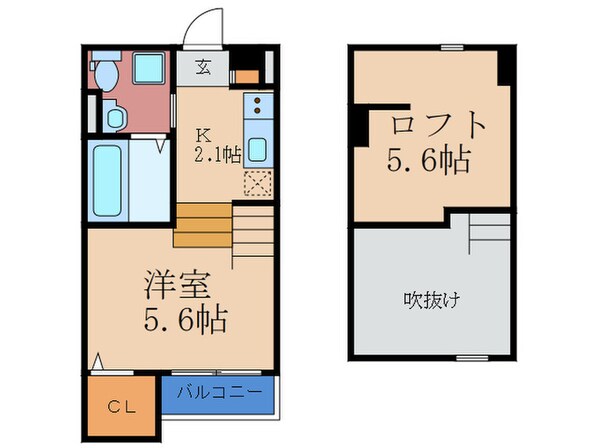 ソフィア姫里の物件間取画像